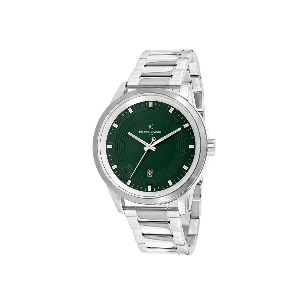 Pierre Cardin Graue Edelstahl-Kleideruhr by Pierre Cardin