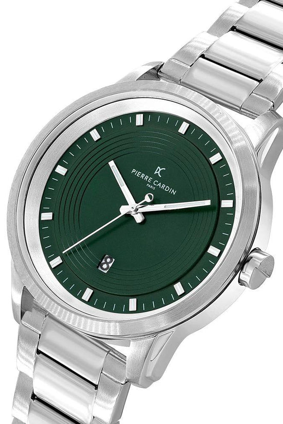 Pierre Cardin Graue Edelstahl-Kleideruhr by Pierre Cardin