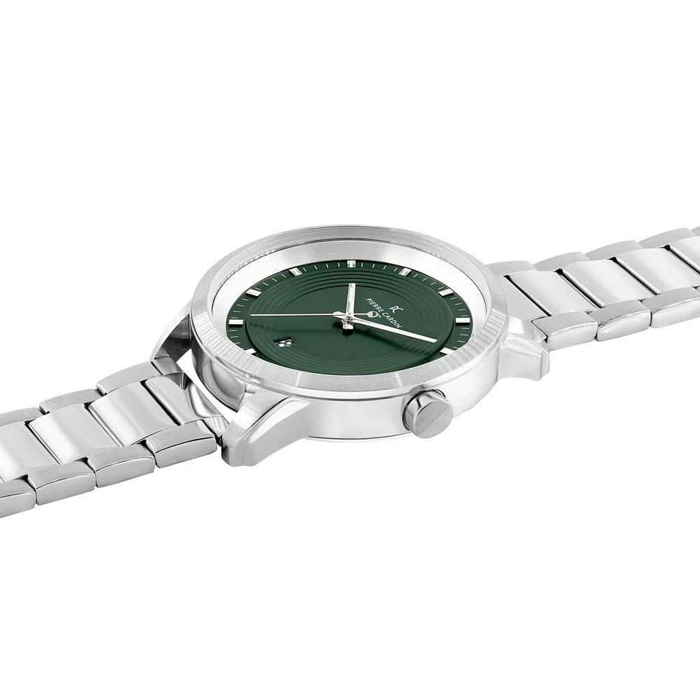 Pierre Cardin Graue Edelstahl-Kleideruhr by Pierre Cardin