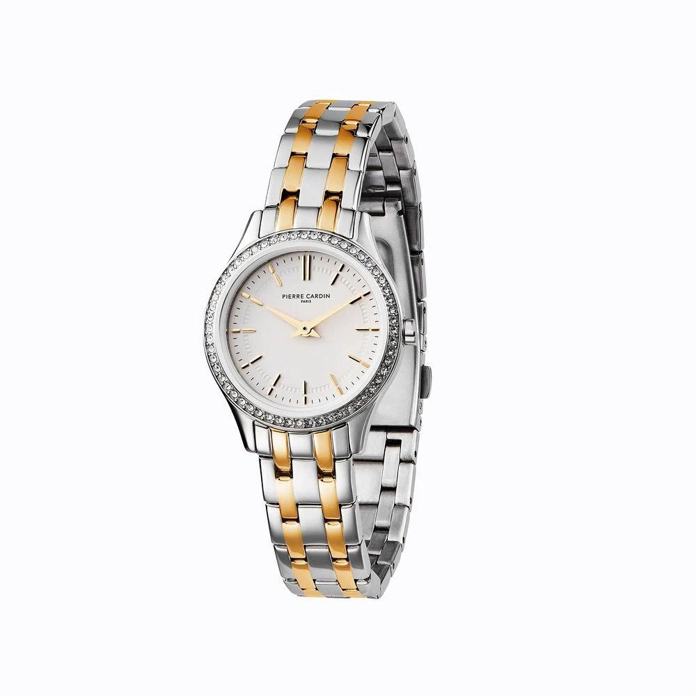 Pierre Cardin Graue Edelstahl-Kleideruhr by Pierre Cardin