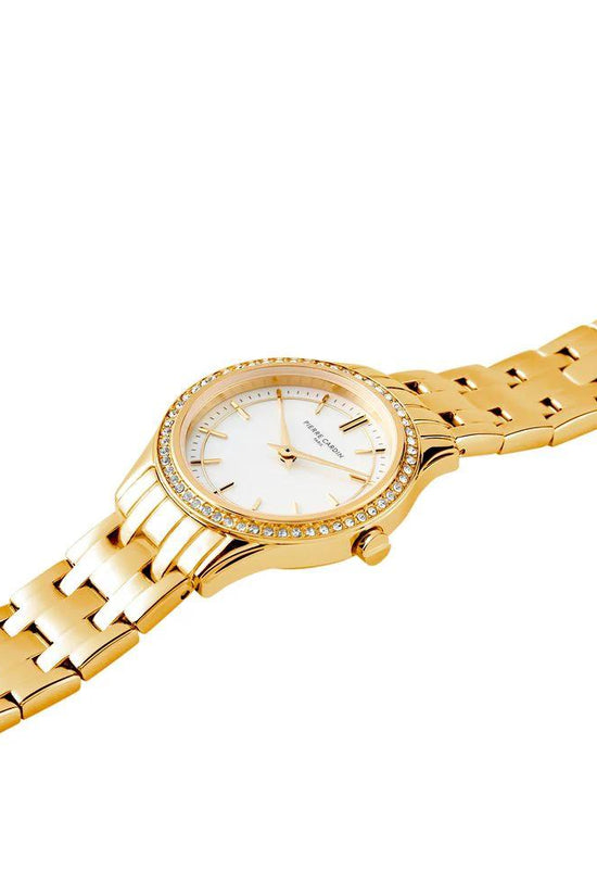 Pierre Cardin Goldfarbene Edelstahl-Dresswatch by Pierre Cardin