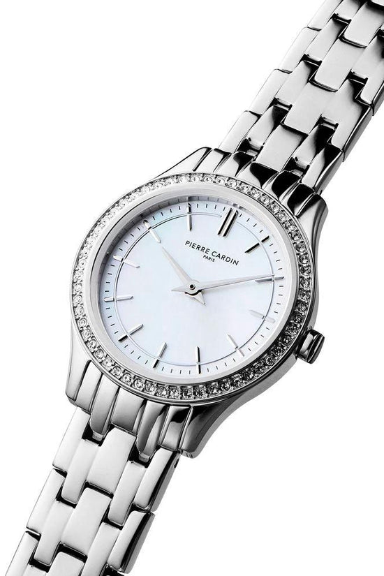 Pierre Cardin Graue Edelstahl-Kleideruhr by Pierre Cardin