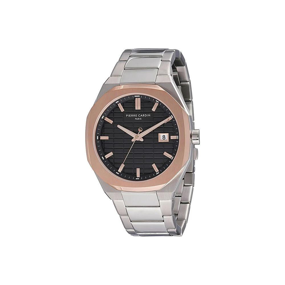 Pierre Cardin Graue Edelstahl-Dresswatch by Pierre Cardin