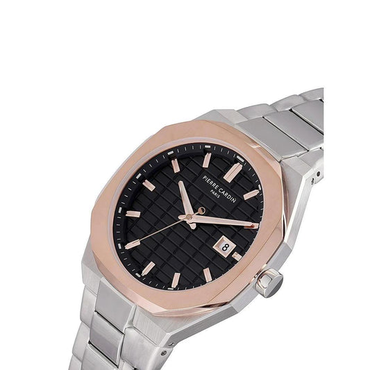 Pierre Cardin Graue Edelstahl-Dresswatch by Pierre Cardin