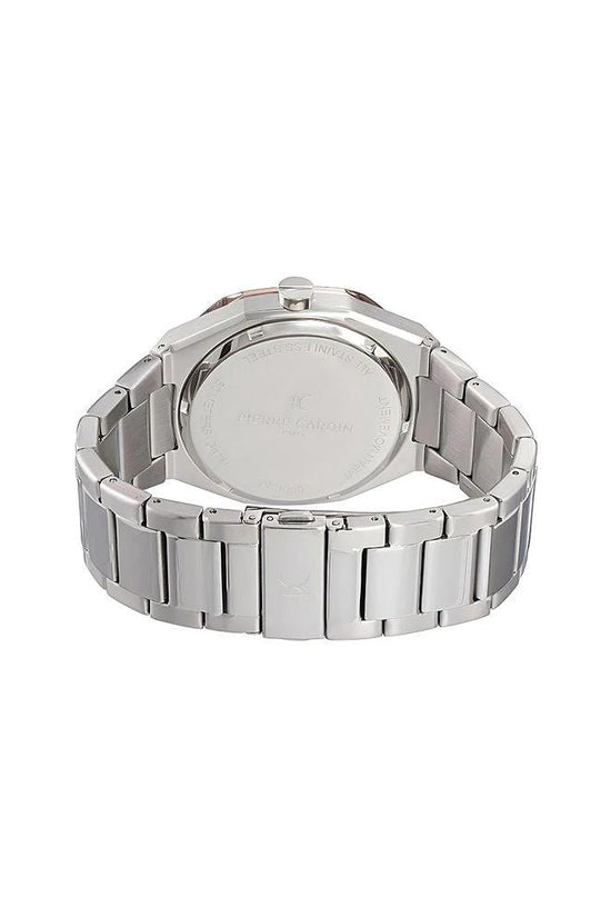 Pierre Cardin Graue Edelstahl-Dresswatch by Pierre Cardin