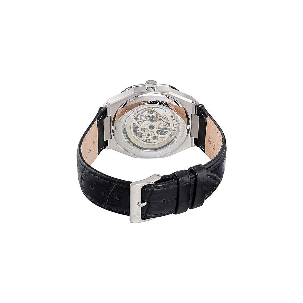 Pierre Cardin Schwarzes Lederarmbanduhr by Pierre Cardin