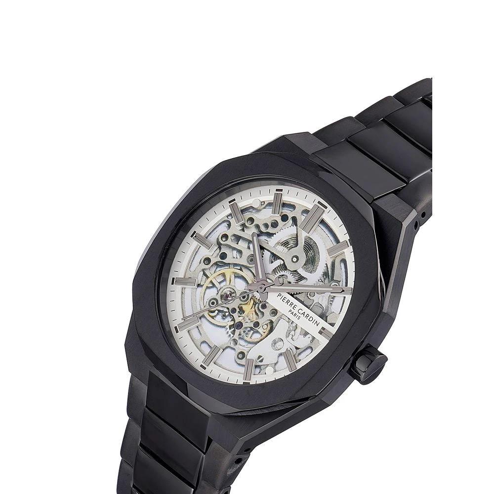 Pierre Cardin Schwarze Edelstahl-Dresswatch by Pierre Cardin