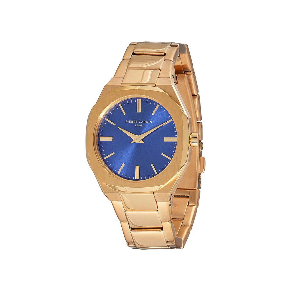 Pierre Cardin Goldfarbene Edelstahl-Dresswatch by Pierre Cardin