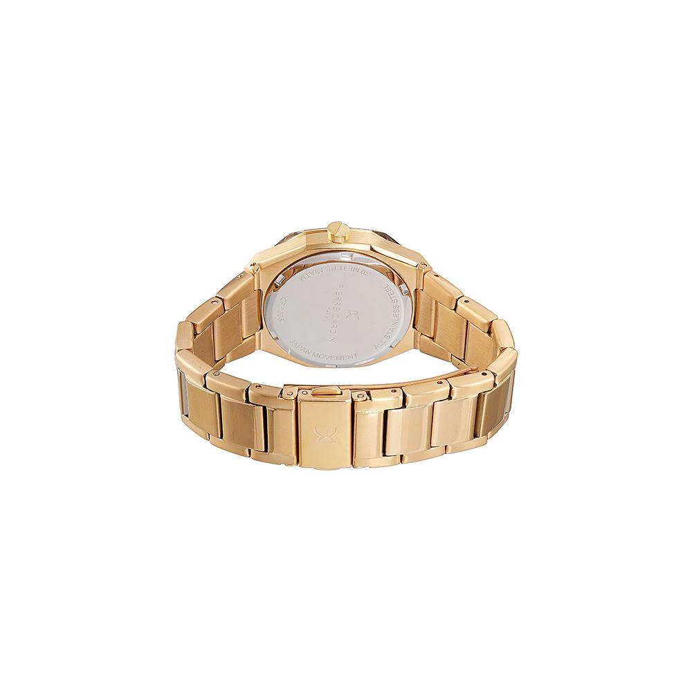 Pierre Cardin Goldfarbene Edelstahl-Dresswatch by Pierre Cardin