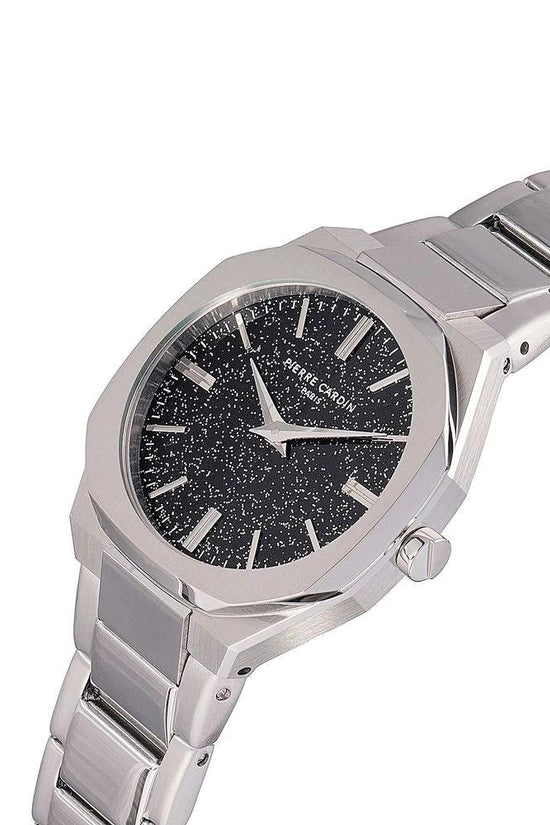 Pierre Cardin Graue Edelstahl-Kleideruhr by Pierre Cardin