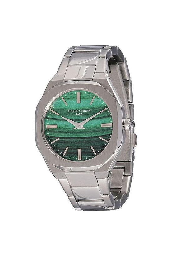 Pierre Cardin Graue Edelstahl-Kleideruhr by Pierre Cardin