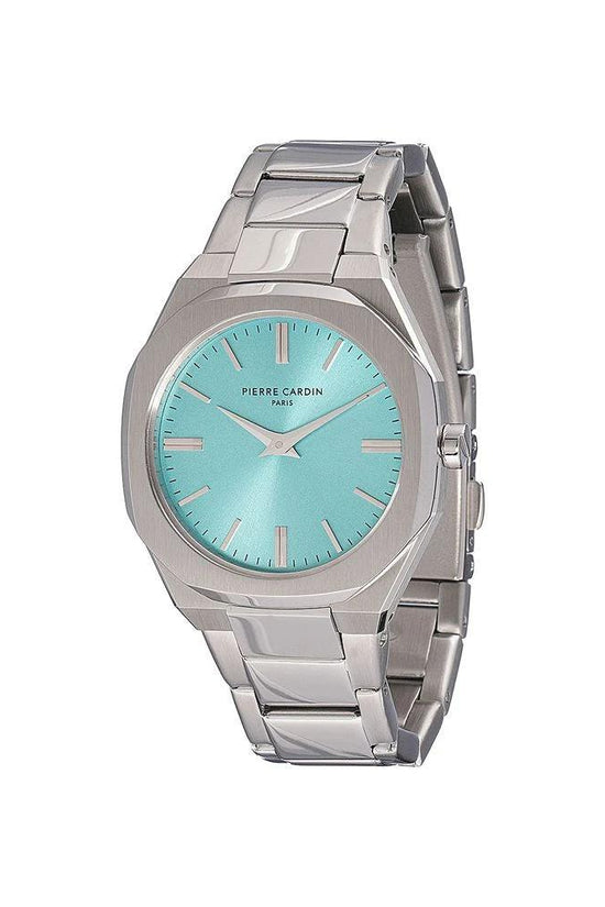 Pierre Cardin Graue Edelstahl-Kleideruhr by Pierre Cardin