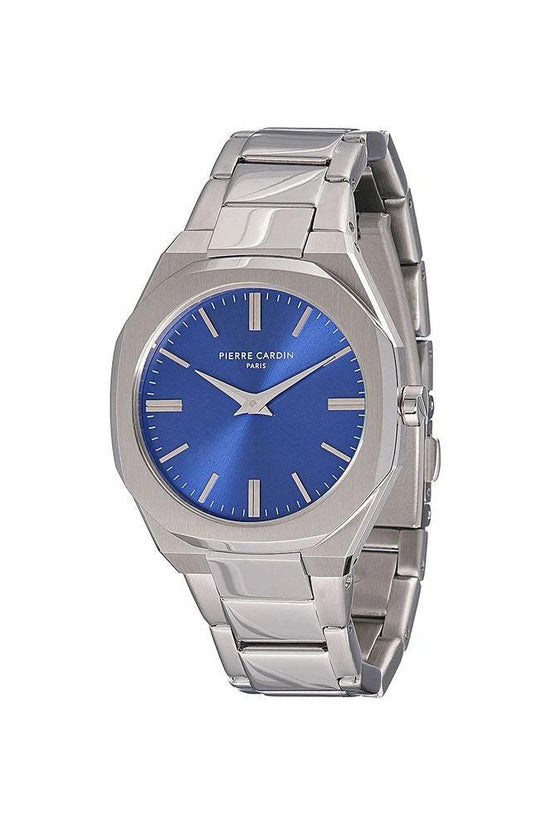 Pierre Cardin Graue Edelstahl-Kleideruhr by Pierre Cardin