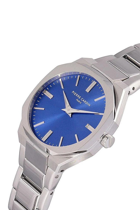 Pierre Cardin Graue Edelstahl-Kleideruhr by Pierre Cardin