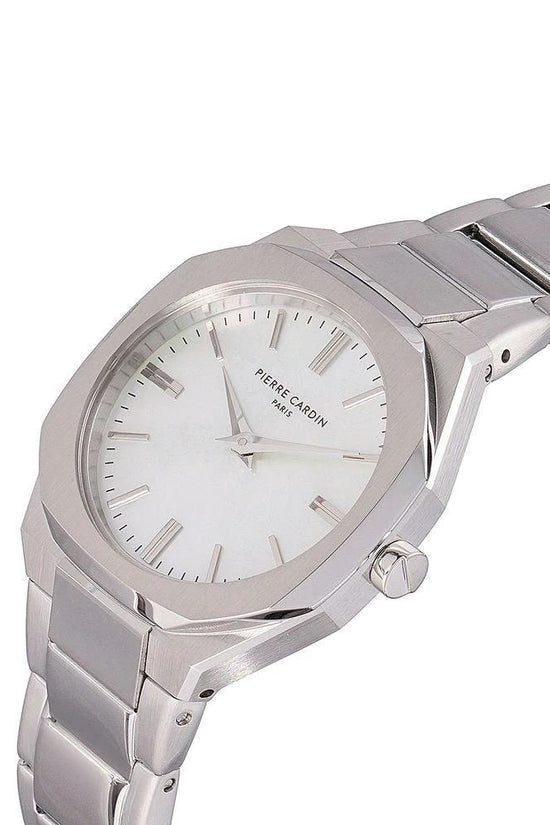 Pierre Cardin Graue Edelstahl-Kleideruhr by Pierre Cardin