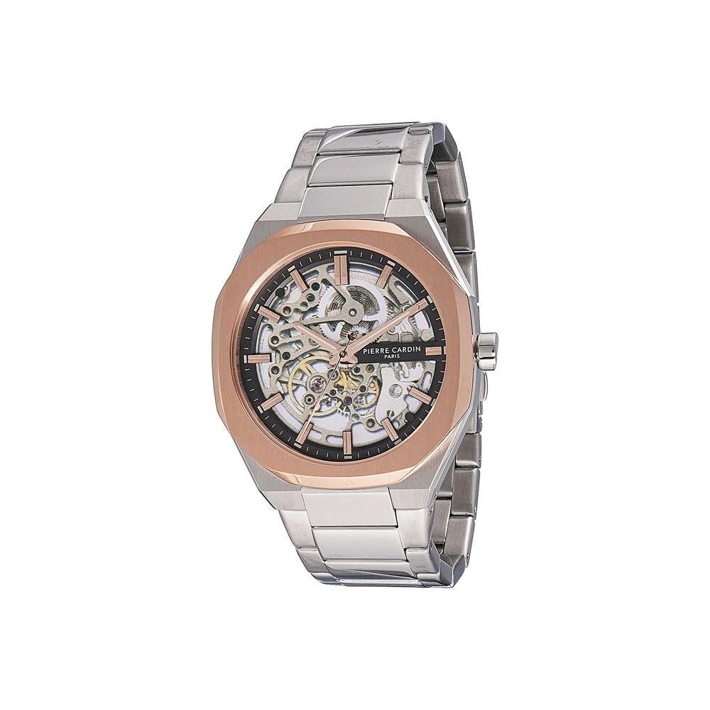 Pierre Cardin Graue Edelstahl-Dresswatch by Pierre Cardin