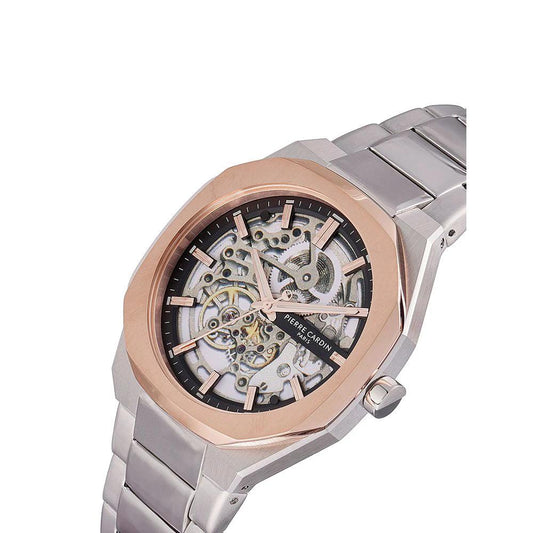 Pierre Cardin Graue Edelstahl-Dresswatch by Pierre Cardin