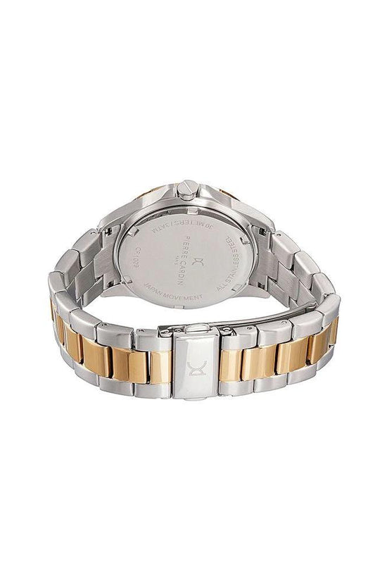 Pierre Cardin Goldfarbene Edelstahl-Dresswatch by Pierre Cardin