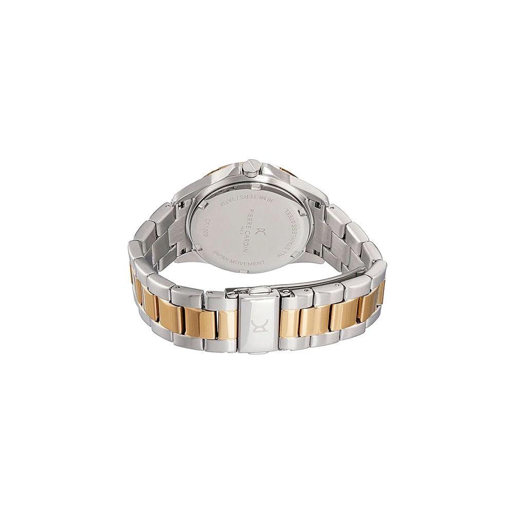 Pierre Cardin Goldfarbene Edelstahl-Dresswatch by Pierre Cardin