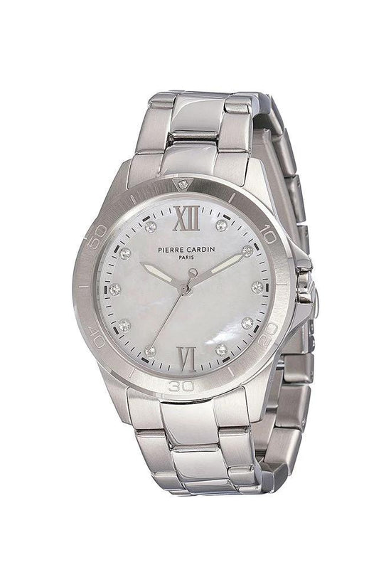 Pierre Cardin Graue Edelstahl-Kleideruhr by Pierre Cardin