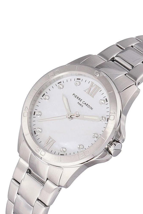 Pierre Cardin Graue Edelstahl-Kleideruhr by Pierre Cardin