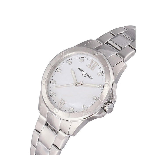 Pierre Cardin Graue Edelstahl-Kleideruhr by Pierre Cardin