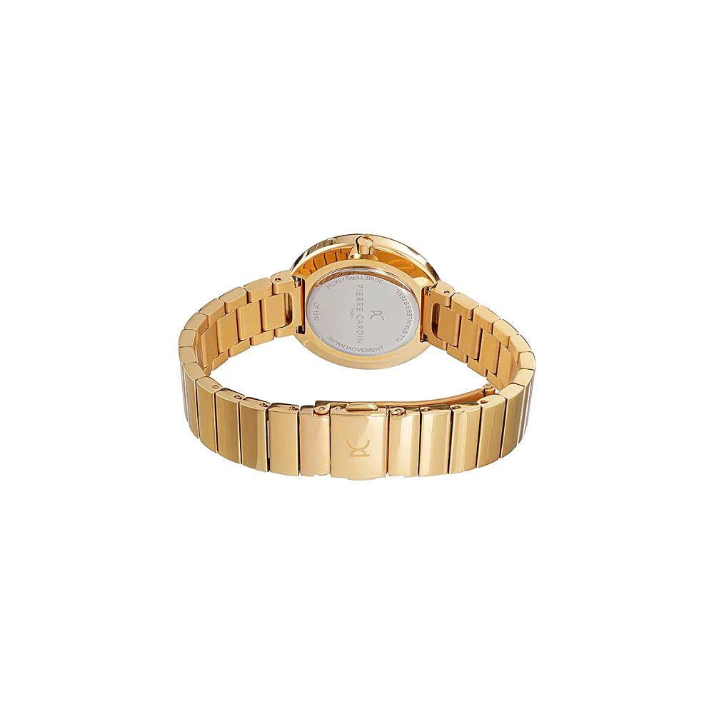 Pierre Cardin Goldfarbene Edelstahl-Dresswatch by Pierre Cardin