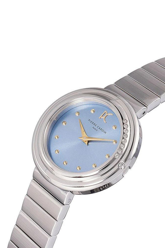 Pierre Cardin Graue Edelstahl-Kleideruhr by Pierre Cardin