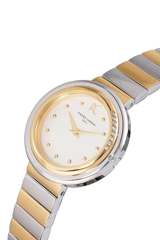 Pierre Cardin Multicolor Stainless Steel Bracelet Watch by Pierre Cardin