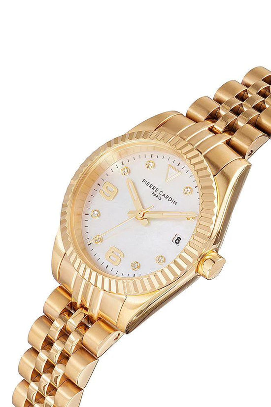 Pierre Cardin Armbanduhr aus Edelstahl in Gold by Pierre Cardin
