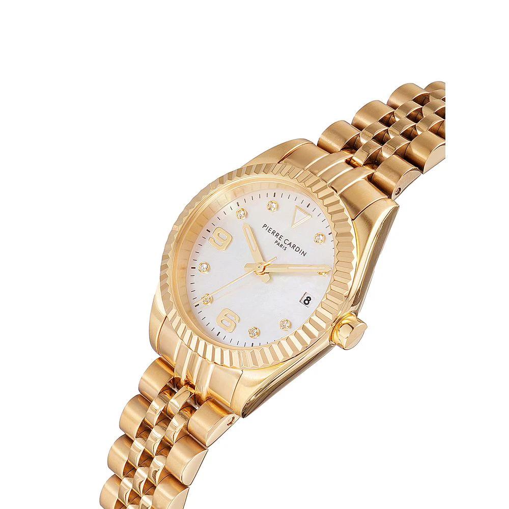 Pierre Cardin Armbanduhr aus Edelstahl in Gold by Pierre Cardin
