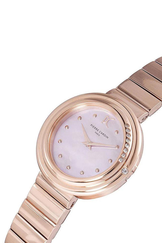 Pierre Cardin Goldfarbene Edelstahl-Kleideruhr by Pierre Cardin