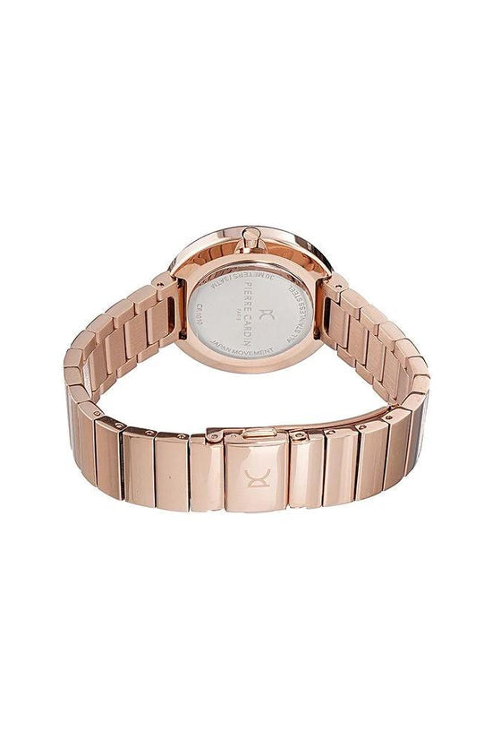 Pierre Cardin Goldfarbene Edelstahl-Kleideruhr by Pierre Cardin