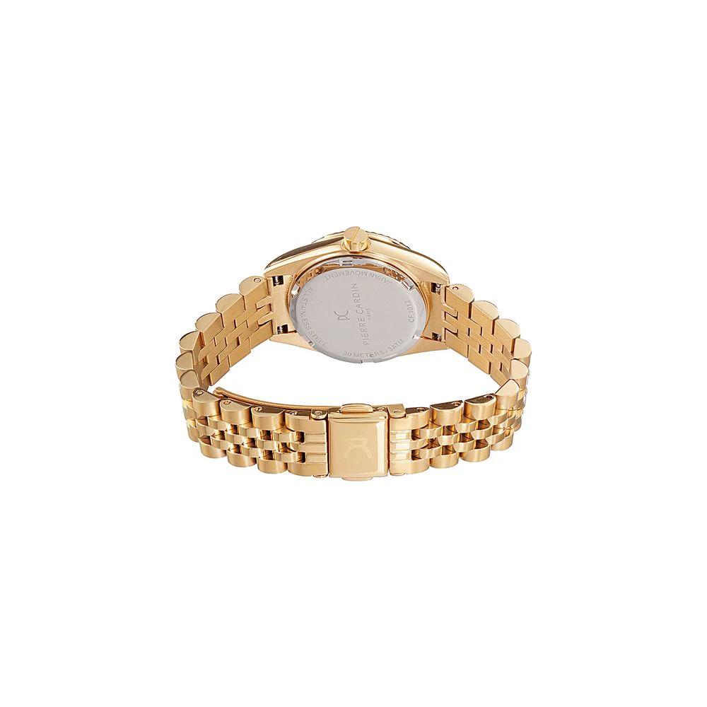 Pierre Cardin Goldfarbene Edelstahl-Dresswatch by Pierre Cardin