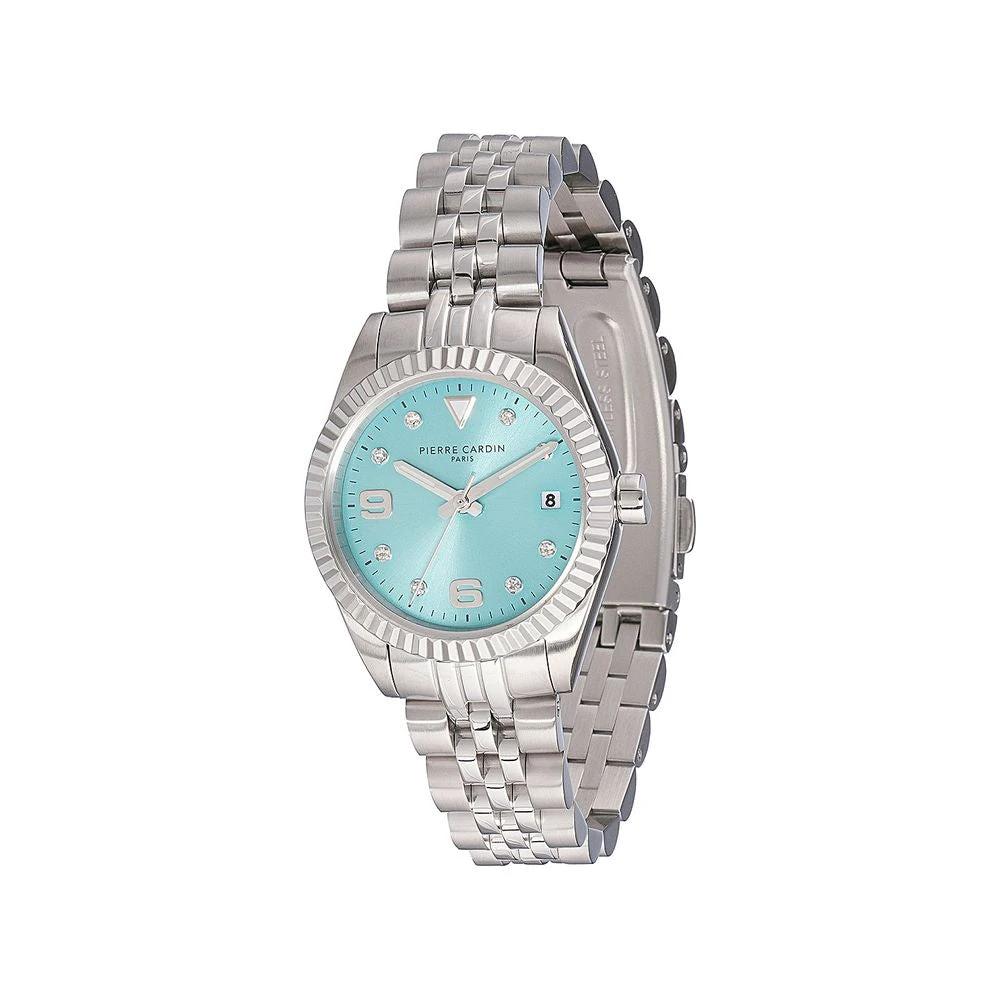 Pierre Cardin Graue Edelstahl-Kleideruhr by Pierre Cardin