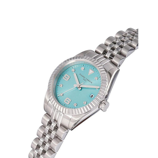 Pierre Cardin Graue Edelstahl-Kleideruhr by Pierre Cardin