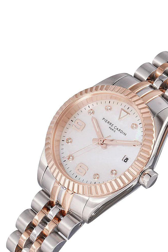 Pierre Cardin Graue Edelstahl-Kleideruhr by Pierre Cardin