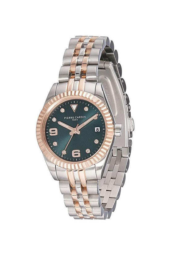 Pierre Cardin Graue Edelstahl-Armbanduhr by Pierre Cardin