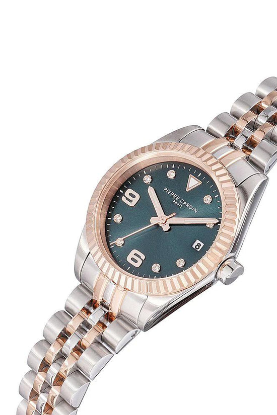 Pierre Cardin Graue Edelstahl-Armbanduhr by Pierre Cardin