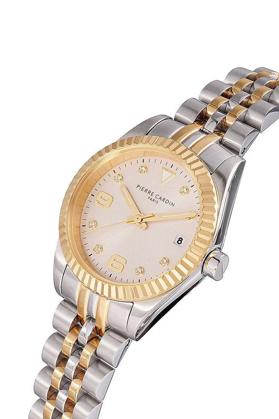 Pierre Cardin Graue Edelstahl-Kleideruhr by Pierre Cardin
