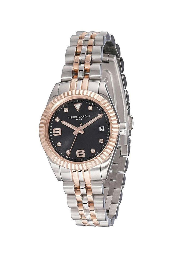 Pierre Cardin Graue Edelstahl-Kleideruhr by Pierre Cardin