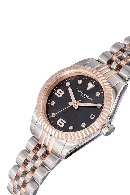 Pierre Cardin Graue Edelstahl-Kleideruhr by Pierre Cardin