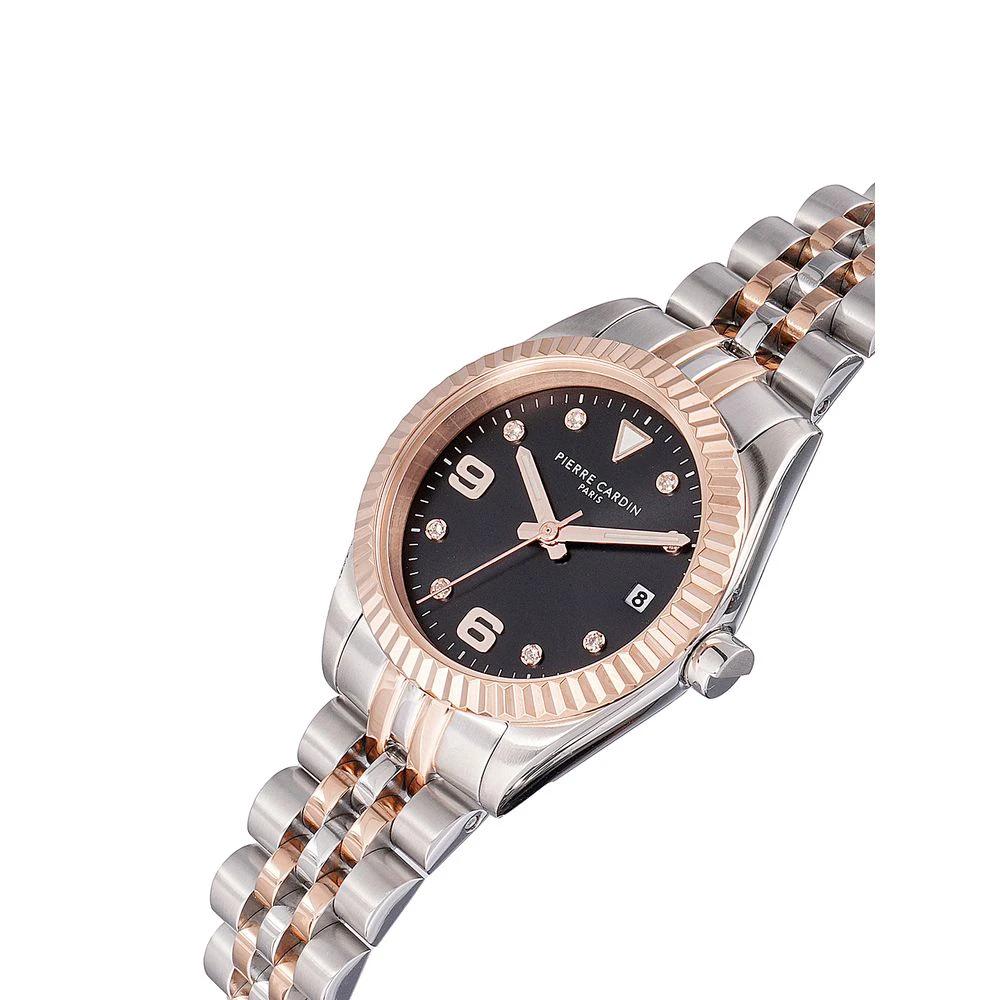 Pierre Cardin Graue Edelstahl-Kleideruhr by Pierre Cardin
