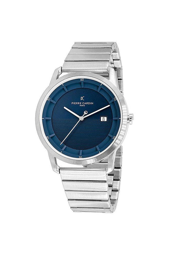 Pierre Cardin Graue Edelstahl-Kleideruhr by Pierre Cardin