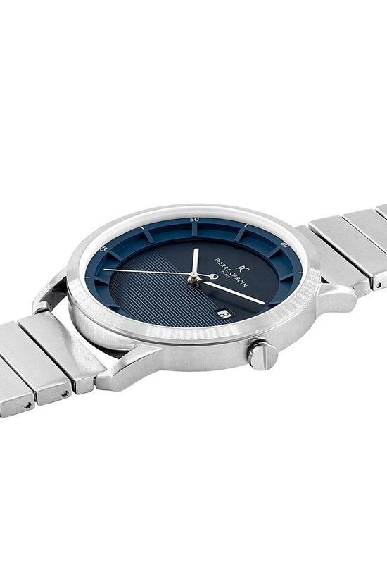 Pierre Cardin Graue Edelstahl-Kleideruhr by Pierre Cardin