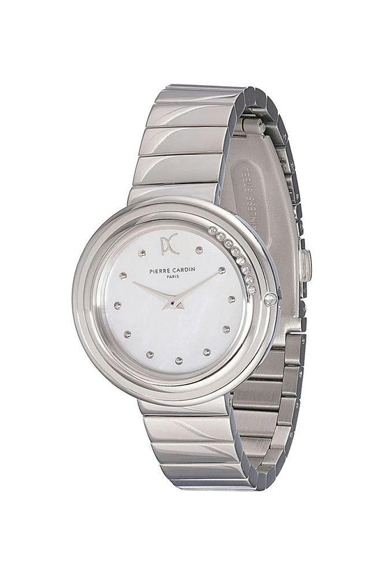 Pierre Cardin Graue Edelstahl-Kleideruhr by Pierre Cardin