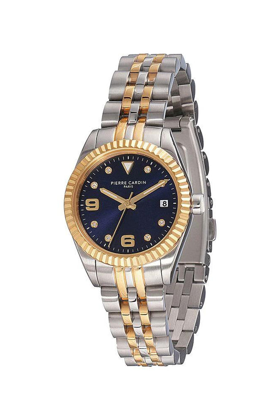 Pierre Cardin Graue Edelstahl-Armbanduhr by Pierre Cardin