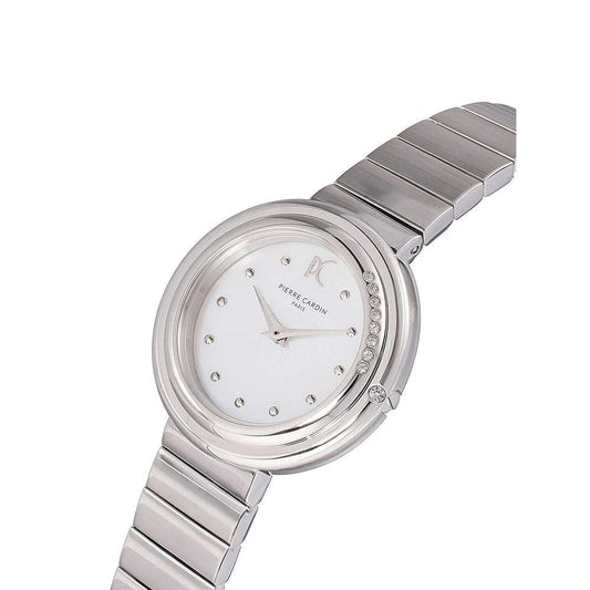 Pierre Cardin Graue Edelstahl-Kleideruhr by Pierre Cardin