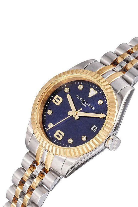 Pierre Cardin Graue Edelstahl-Armbanduhr by Pierre Cardin