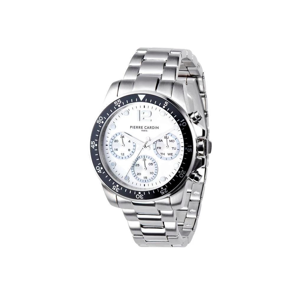 Pierre Cardin Graue Edelstahl-Kleideruhr by Pierre Cardin